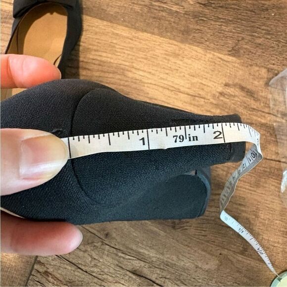 Christian Dior Size 4.5 Black Diamanté Shoes - Picture 9 of 11